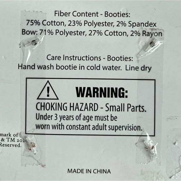 Little Me 0-12 Month Holiday Plaid Head-wrap with Bow & Matching Bootie Set NWT - Picture 7 of 7